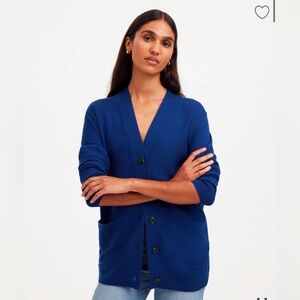 Madewell Merino Wool Boyfriend Cardigan